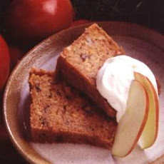 Apple Cake with Buttermilk Sauce