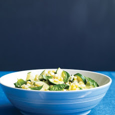 Corn-and-Zucchini Saute with Basil