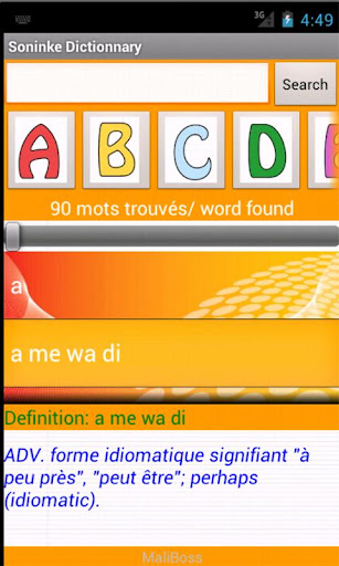 Dictionnaire Soninke