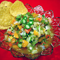 Roasted Garlic Green Tomato Salsa