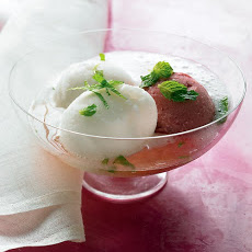 Sparkling Sorbet Floats
