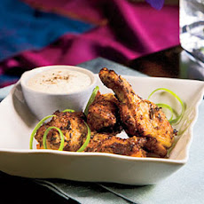Grilled Herbed Chicken Drumettes With White Barbecue Sauce