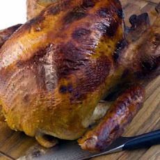 Brined and Barbecued Turkey