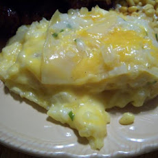 Steam N' Mash Pierogi Casserole