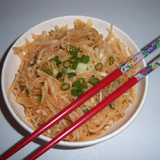 Musangchae, Daikon (White Radish) Salad, Like Korean Radish Kimc