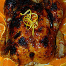 Roasted Orange Ginger Chicken