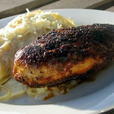 Blackened Chicken Pasta With Alfredo Sauce