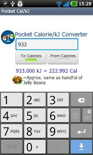 Pocket Cal kJ