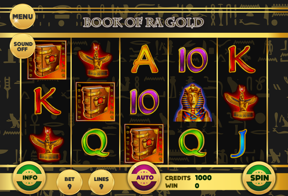 Android application Book of RA Gold Slot screenshort