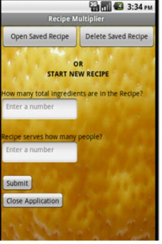 The Recipe Multiplier