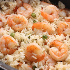 Shrimp, Peas and Rice
