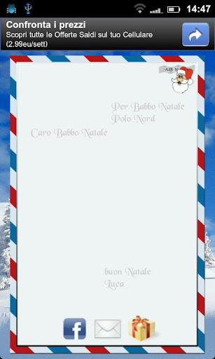 Santa Claus Letter