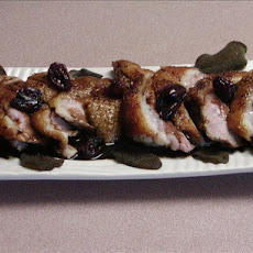 Duck Breasts With Balsamic Cherry Glaze
