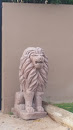Casa De Mina Lion Statute