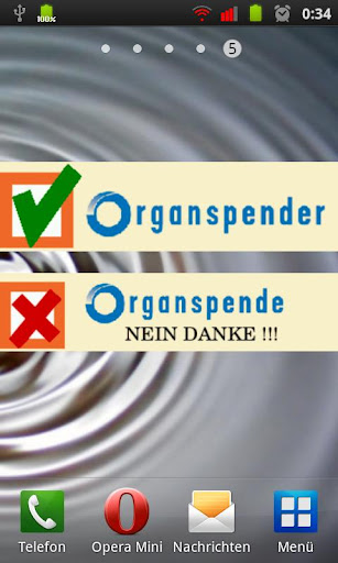 Organspende Ausweis