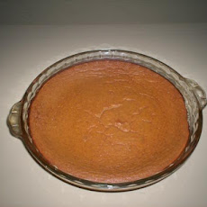 Crustless Pumpkin Pie (Low-Calorie)