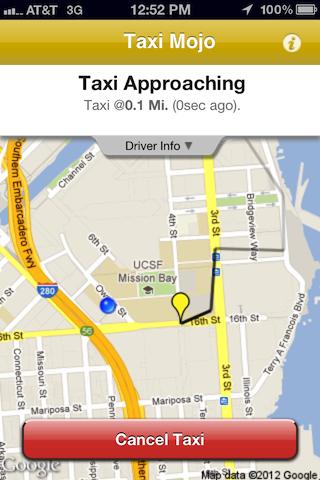 Taxi Mojo - Cab orders with li