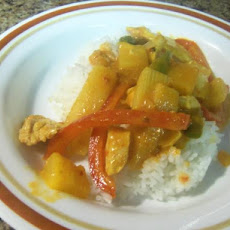 Thai Pineapple Chicken Curry