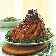 Mustard and Molasses Glazed Ham