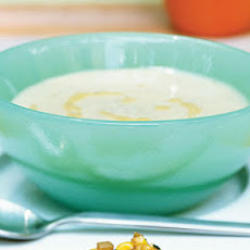 Creamy Truffle-Scented White Bean Soup