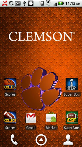 【免費運動App】Clemson Live Wallpaper HD-APP點子