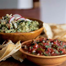 Salsa de Molcajete (Roasted Tomato and Green Chile Salsa)