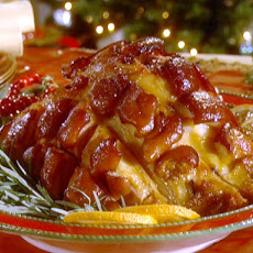 Bourbon Honey Glazed Ham