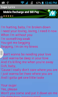 How to download Maroon 5 Sugar Lyrics Free patch 1.0 apk for android