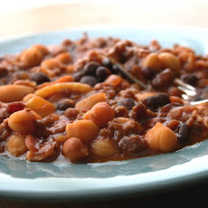 Crock Pot Baked Beans Bananza