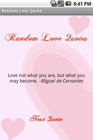 Random Love Quote