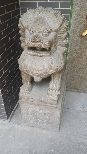 竹林寺石獅