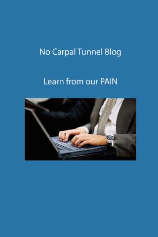 No Carpal Tunnel Syndrome