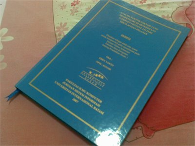 Thesis closed