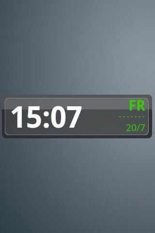 Bruno Clock Widget