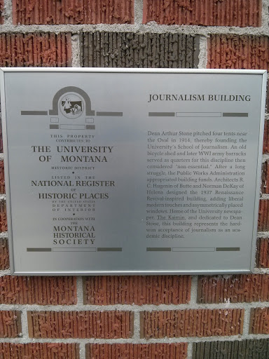 Original Journalism Building