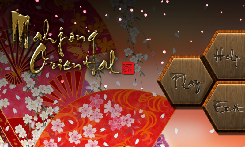 Android application Mahjong Oriental screenshort