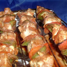 BBQ Chicken Kebabs