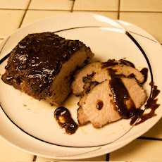Carribean Roast Pork with Rum Sauce