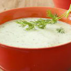 Cucumber-Yogurt Soup