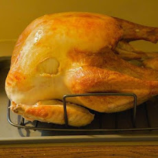 Apple-Onion Roast Turkey with Pan Gravy