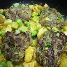 Parmesan Salisbury Steak Skillet