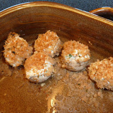 Tofu Stuffed Mushrooms