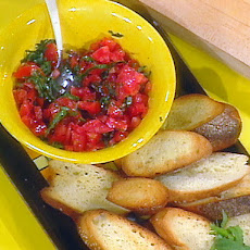 Bruschetta with Tomato and Basil