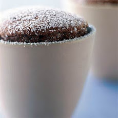 Bittersweet Chocolate Soufflés