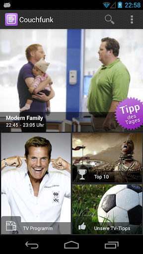 couchfunk-tv-programm-tipps for android screenshot