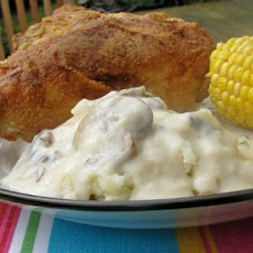 Oven Fried Chicken and Gravy