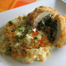 Cream Cheese Spinach Stuffed Chicken Rolls