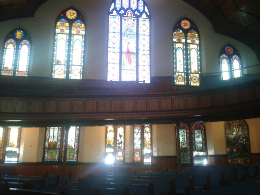 Tabernacle UMC Painted Glass Collection