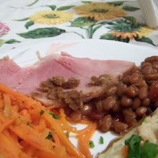 Baked Ham With Coffee and Brown Sugar Glaze