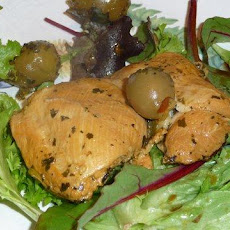 Chicken Tagine With Green Olives & Preserved Lemon